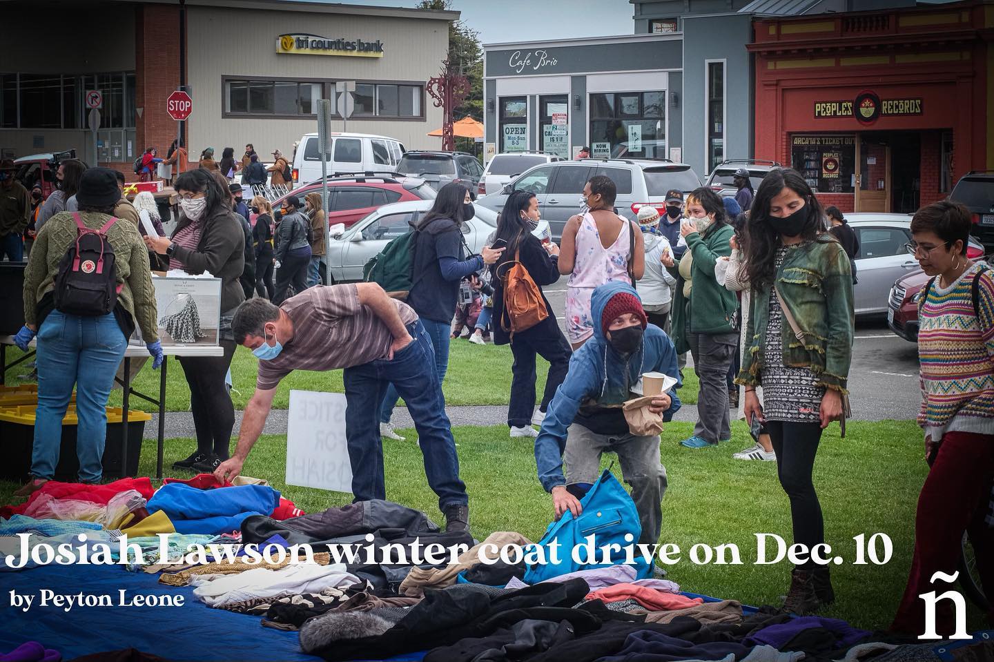 More than 5 years after the murder of her son, Charmaine Lawson is honoring his memory with the 5th annual coat drive. Dec. 10 from 3-5 p.m. at the Arcata Plaza coats and other supplies will be distributed to those in need.

by Peyton Leone
photo by Ricardo Lara Nava