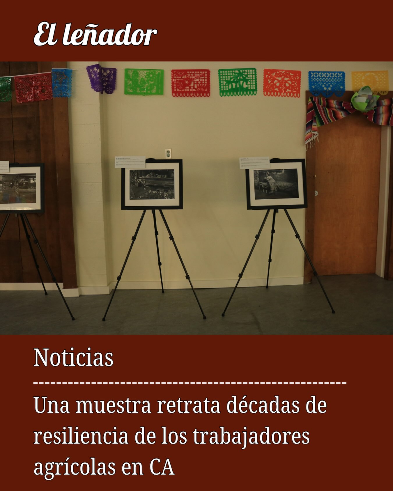David Bacon, fotógrafo, escritor, activista social y organizador sindical radicado en California, ha dedicado la mayor parte de su carrera a documentar la historia laboral. Bacon viajó a Eureka para presentar su exposición más reciente.

La exposición más reciente de Bacon, “En campamentos, bajo los árboles y desalojados: trabajadores agrícolas y personas que viven al límite en el norte de California” (por su traducción en inglés In Camps, Under Trees and Evicted, Farm Workers and People Living Close to the Line in Northern California), documenta 35 años de experiencias, luchas fortalezas y la resiliencia de los trabajadores agrícolas del norte de California. La muestra fue creada para conmemorar el 60.o aniversario de la huelga de trabajadores agrícolas de 1965 y, a través de imágenes en blanco y negro, refleja la experiencia vivida de la clase trabajdora, al tiempo que explora la agricultura, la historia de California y los movimientos sociopolíticos del siglo XX.

Las fotografías de Bacon se están exhibiendo actualmente en el Centro del Pueblo, ubicado en el 3008 de Broadway, en Eureka. Gracias a una colaboración con el Centro Laboral y Comunitario de UC Davis, la exposición pudo trasladarse desde su sede anterior. La recepción inaugural se realizó el 26 de septiembre de 5 a 7 p.m., pero la muestra permanecerá abierta hasta el 3 de noviembre, con entrada gratis y gratuita. La exposición puede visitarse durante el horario semanal habitual del Centro del Pueblo, disponible en su página web.

Por Alexis Sarmiento y traducido por Vicky Hernández 
Foto por Alexis Sarmiento 

Para ver la historia completa, haga clic en el enlace de nuestra biografía.

#activistasocial #davidbacon #eureka #trabajadoresagrícolas #humboldt