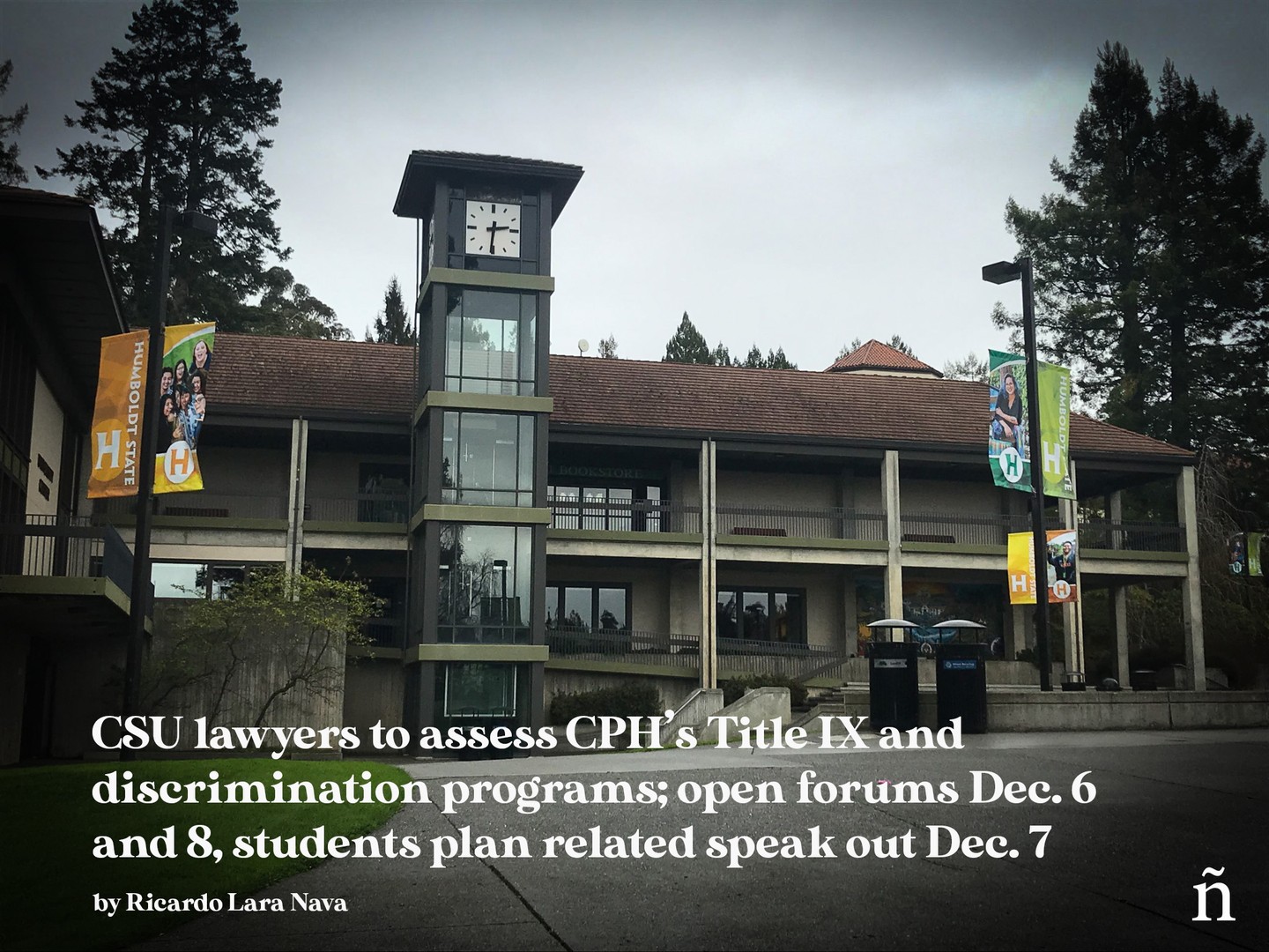 California State University is currently conducting a system wide assessment of the 23 campuses implementation of its Title IX & Discrimination, Harassment, and Retaliation (DHR) programs with ​​international law firm Cozen O’Connor. 

An open forum with the Cozen team for faculty and staff will be held on Tuesday Dec. 6 from 3:45 until 4:45 p.m. in the Great Hall above the College Creek Marketplace. 
A separate open forum for students will be held on Thursday, Dec. 8, 11 a.m. at the same location. These forums are restricted for faculty, staff and students in their respective days. No members from CPH Administration will be present during these open forums.

On Dec. 7, from 11 a.m. to 1 p.m. students will be holding a speak-out at the Cal Poly Humboldt SAC Quad in solidarity with survivors of sexualized violence on campus. They will also be brainstorming how a survivor center may be implemented on campus in response to the community outrage at the lack of survivor resources.
Learn more about these events and why they are happening by clicking on our linktree in the description. 

Editors note: The original post was removed to include a new image and to add in detail of other open forums. 

by Ricardo Lara Nava
 

#ellenadornews #calpolyhumboldt #titleix #humboldtcounty #arcata #CSU