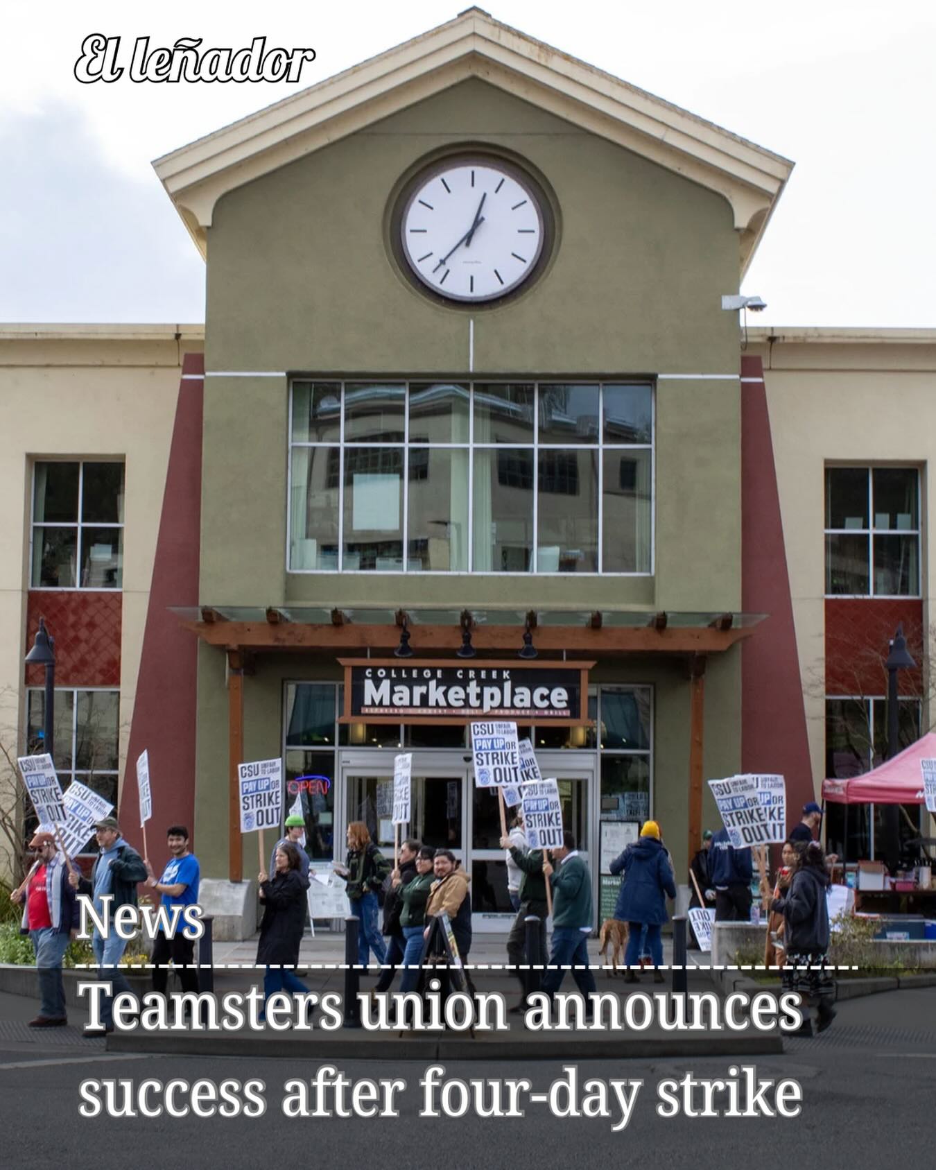 The Teamsters Local 2010 skilled workers union, representing about 35 Cal Poly Humboldt employees, announced its success on March 3, after the California State University system-wide strike. 

Story by Julia Rants and Tim Nakautoga 
Photo by Ellis Nickel
 
To read more, click the link in our bio. 

#teamsters #cphumboldt #unionstrike #ellenadornews #accesshumboldt