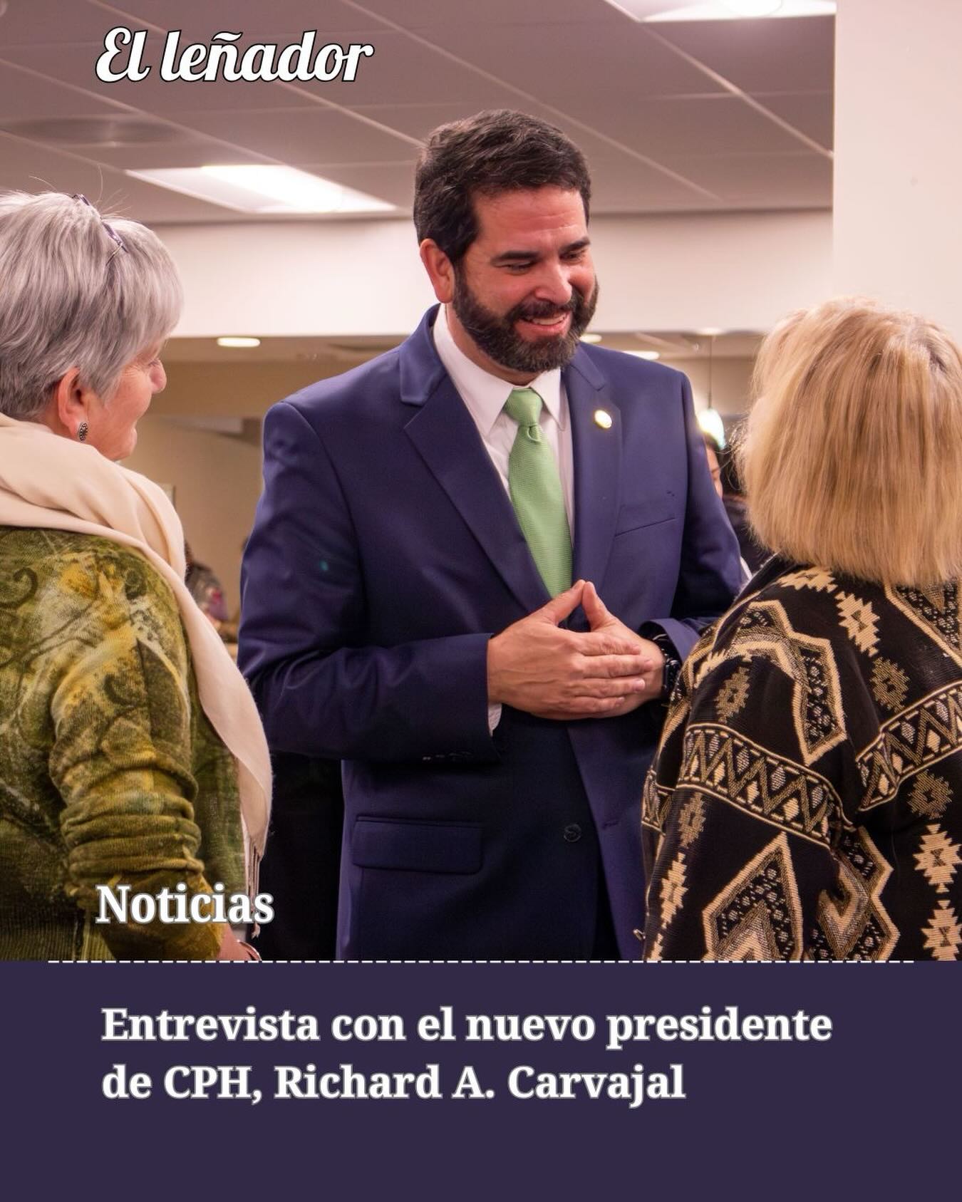 Carvajal fue designado noveno presidente de CPH por el California State University Board of Trustees y comenzó su término el 20 de enero. Anteriormente sirvió como presidente durante 9 años en la Valdosta State University en Georgia. 

“Lo que me encanta es que hay un claro compromiso inequívoco para garantizar que la libertad de expresión y las voces estén protegidas aquí”, dijo Carvajal. “Sin duda, hay algunos cambios en cómo lo hacemos, pero, francamente, esos cambios se han implementado para proteger esas voces. Así que tengo muchas ganas de analizar con nuestro equipo cómo se ve y cómo podemos lograrlo”. 

Escrito por Noelle Doblado y traducido por Hortencia Lopez
Fotos por Noelle Doblado

Para ver la historia completa, haga clic en el enlace de nuestra biografía.

#ellenadornews #condadodehumboldt #noticiasdehumboldt #CPHumboldt #Accesshumboldt