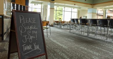 Free meal swipes available for HSU students to use at the J