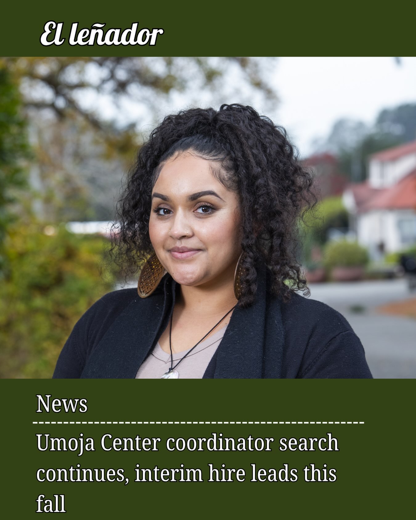 The Umoja Center for Pan African Student Excellence at Cal Poly Humboldt is continuing its search for a new coordinator following the departure of former coordinator Alexus-Harelle Deshazier in March. Applications for the permanent position opened in May and closed Aug. 17. The university is expected to announce the new hire near the end of September, although that is still subject to change.

Jaguar Smith has served as interim coordinator since June, after being asked to step into the role in May.

By Hortencia López 
Photo provided by Jaguar Smith

To read the full story, click the link in our bio. 

#umoja #cphumboldt #elleñadornews #accesshumboldt #humbolt