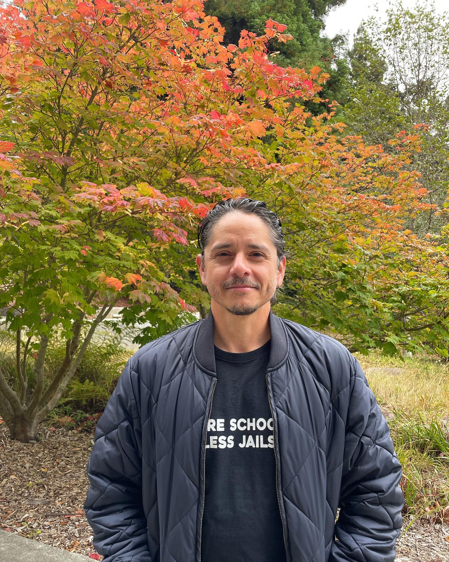 Roberto Mónico is a new assistant professor this fall in the Department of Critical, Race, Gender and Sexuality Studies. Mónico is dedicated to supporting people who have endured hyper policing and the prison industrial complex. Link is in the bio. 

Story by: Celeste Sadler 
Photo by: Celeste Sadler 

#ellenadornews #CRGS #Arcata #Humboldt #CalPolyHumboldt
