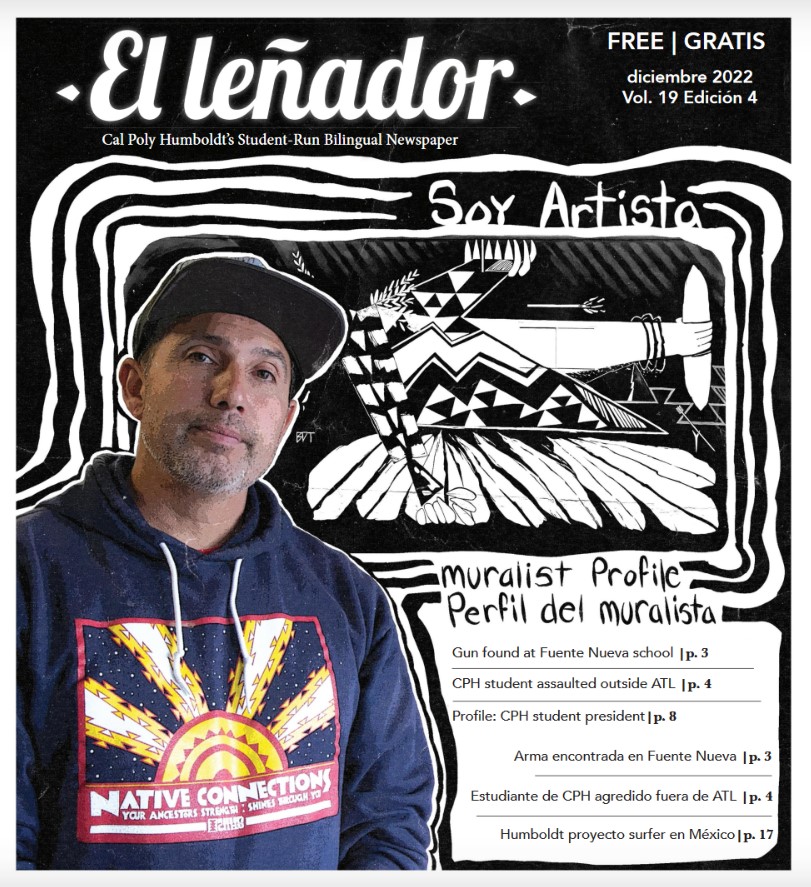 Cover December 2022 edition featuring Soy Artista photo illustration