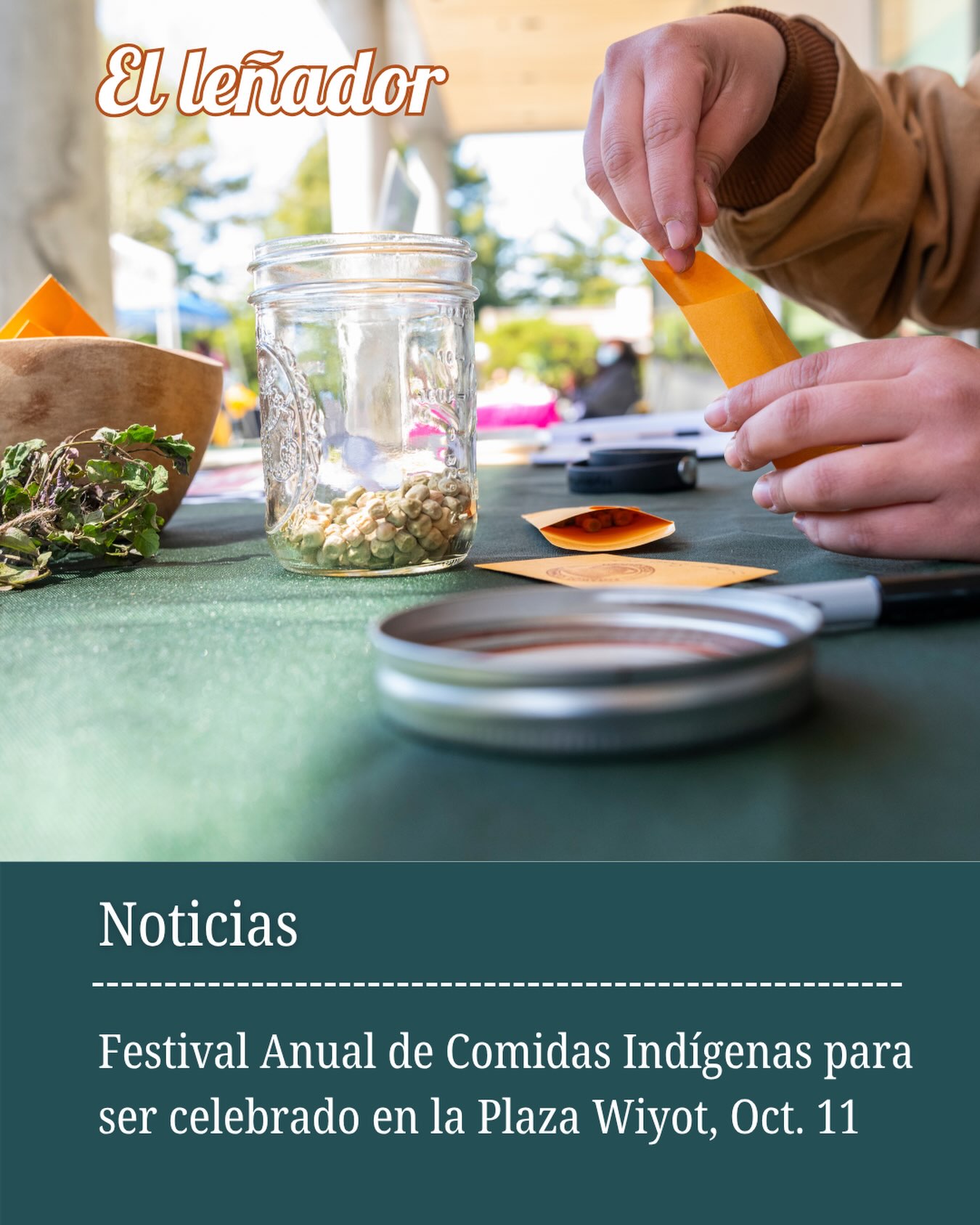 La cuarta edición del Festival Anual de Comidas Indígenas se celebrará el 11 de octubre, de 11:00 a.m. a 3:00 p.m., en la Plaza Wiyot, ubicada entre el edificio de Behavioral and Social Sciences y el Native American Forum. El festival contará con puestos informativos al aire libre, paneles de debate y talleres prácticos en toda la plaza.

Este evento, gratuito y abierto al público, celebra la soberanía alimentaria indígena y está organizado por Indigenous Food Sovereignty y está presentado por el Rou Dalagurr Food Sovereignty Lab and Traditional Ecological Knowledges (TEK) Institute y el Native American Studies Department.

En un comunicado de prensa publicado en el sitio web del Rou Dalagurr Food Sovereignty Lab y del Instituto TEK, la profesora Kaitlin Reed, codirectora del laboratorio, afirmó que, “el Festival de Alimentos Indígenas es una forma muy importante de reconocer los profundos conocimientos y la arraigada conexión con el territorio que las comunidades indígenas mantienen en nuestra región. La continuidad y celebración de los alimentos tradicionales ilustran la supervivencia de los pueblos indígenas de California”.

Por Andrea Merezko y traducido por Hortencia López 
Fotos cortesía de Emma Rodríguez / Cal Poly Humboldt Marketing & Communications

#comidaindigena #comunidad #humboldt #Yurok #Karuk