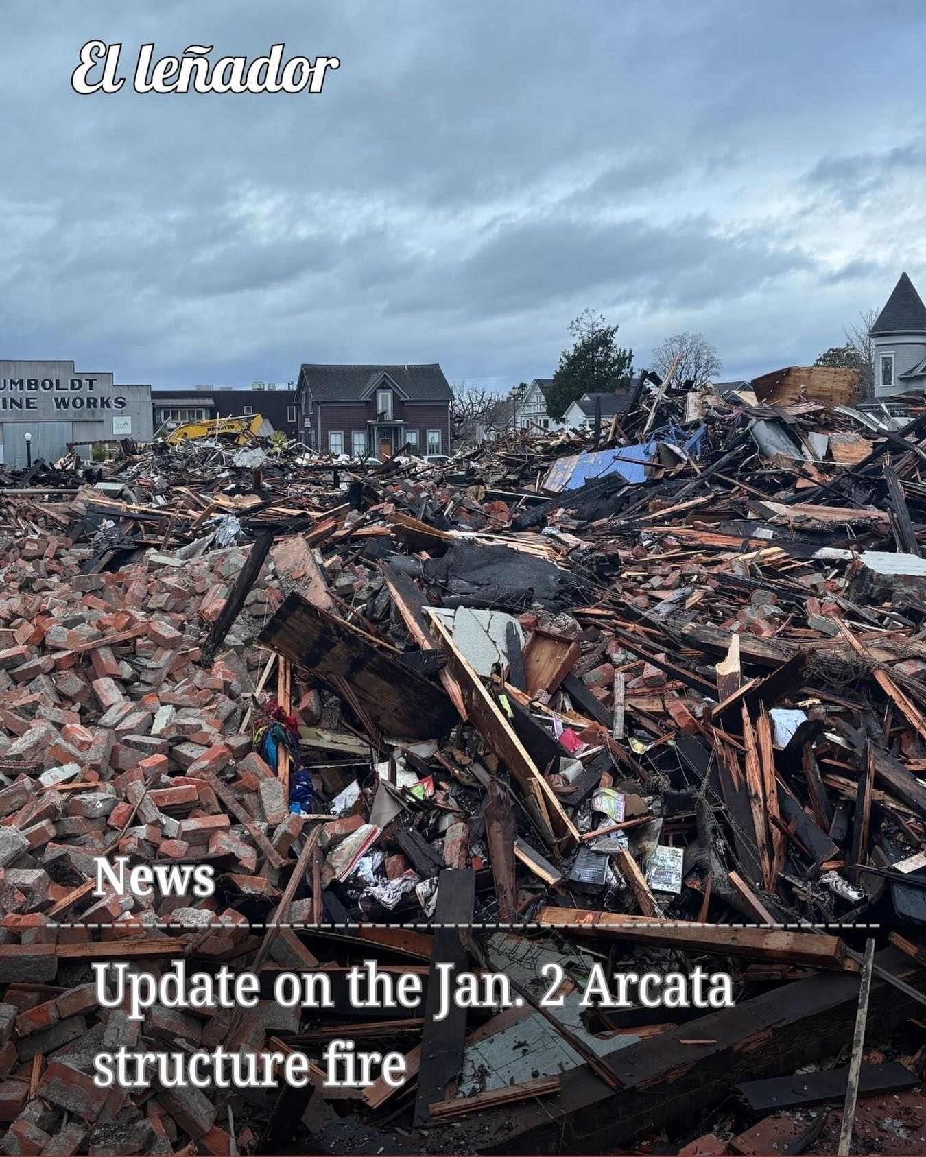 A structure fire erupted at 10th and H St. in Arcata around 2:30 p.m. on Jan. 2, devastating much of the block.

The community response to the fire has been the silver lining to this tragedy. Several crowdfunding agencies have been created to help those affected by the fire.

Doranna Gilkey and Dan Gilkey —owners of Dandar’s Boardgames — have been overwhelmed by the positive response of the Arcata community. 

“We’ve built the community over the years and this is how you can tell,” Doranna Gilkey said. “The roots we put down are running deep and so just like a redwood, we’re going to re-sprout.”

Story by Mia Costales
Photo by Mia Costales

For the full story click the link in our bio.
#ellenadornews #humboldt #humboldtcounty #CPHumboldt #Accesshumboldt