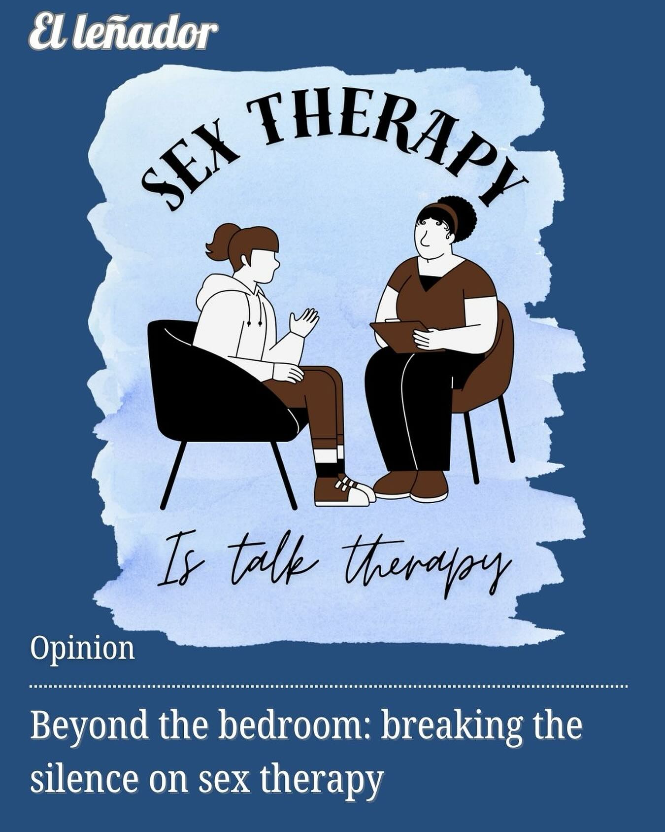 Behind closed doors, we whisper about orgasms, masturbation, boundaries and shame, unsure of where to turn. Sex therapy offers a radical yet simple solution: a safe space to talk.

Cassandra E. Rustvold, an AASECT-certified sex therapist and Somatic Experiencing Practitioner in Humboldt County, describes who might benefit from sex therapy.

“Sex therapy benefits people exploring orientation or gender identity, those with desire or trauma challenges, and couples navigating infidelity or polyamory,” Rustvold said. “Sexuality is broader than acts — it’s about how we experience and express ourselves.”

CPH senior and aspiring sex therapist, Stephanie Murillo, is bringing the conversation directly to students. As a Critical Race, Gender and Sexuality Studies major, Murillo said she is driven to create spaces where people can claim their own bodies.

“Pleasure is a human right and we all deserve to allow joy into our lives without the fear of judgment or shame,” Murillo said.

Story and graphic by Jessica de Laguna 

For the full story click the link in our bio.
#ellenadornews #humboldt #humboldtcounty #humboldtstate #CalPolyHumboldt #CPHumboldt #Accesshumboldt