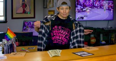 CPH film professor mixes passions to create women’s sports bar