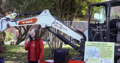 HAPI empieza la construcción del  Monumento de Chinatown de Eureka