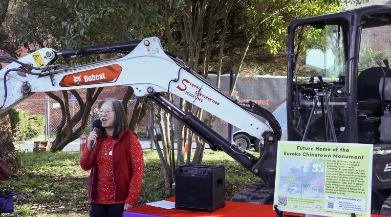 HAPI empieza la construcción del  Monumento de Chinatown de Eureka