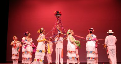 Color y danza cultural en el escenario de la Fiesta Folklórica