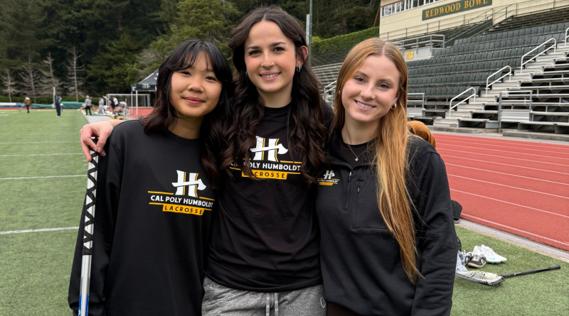 Sharing the field: women join men’s lacrosse team