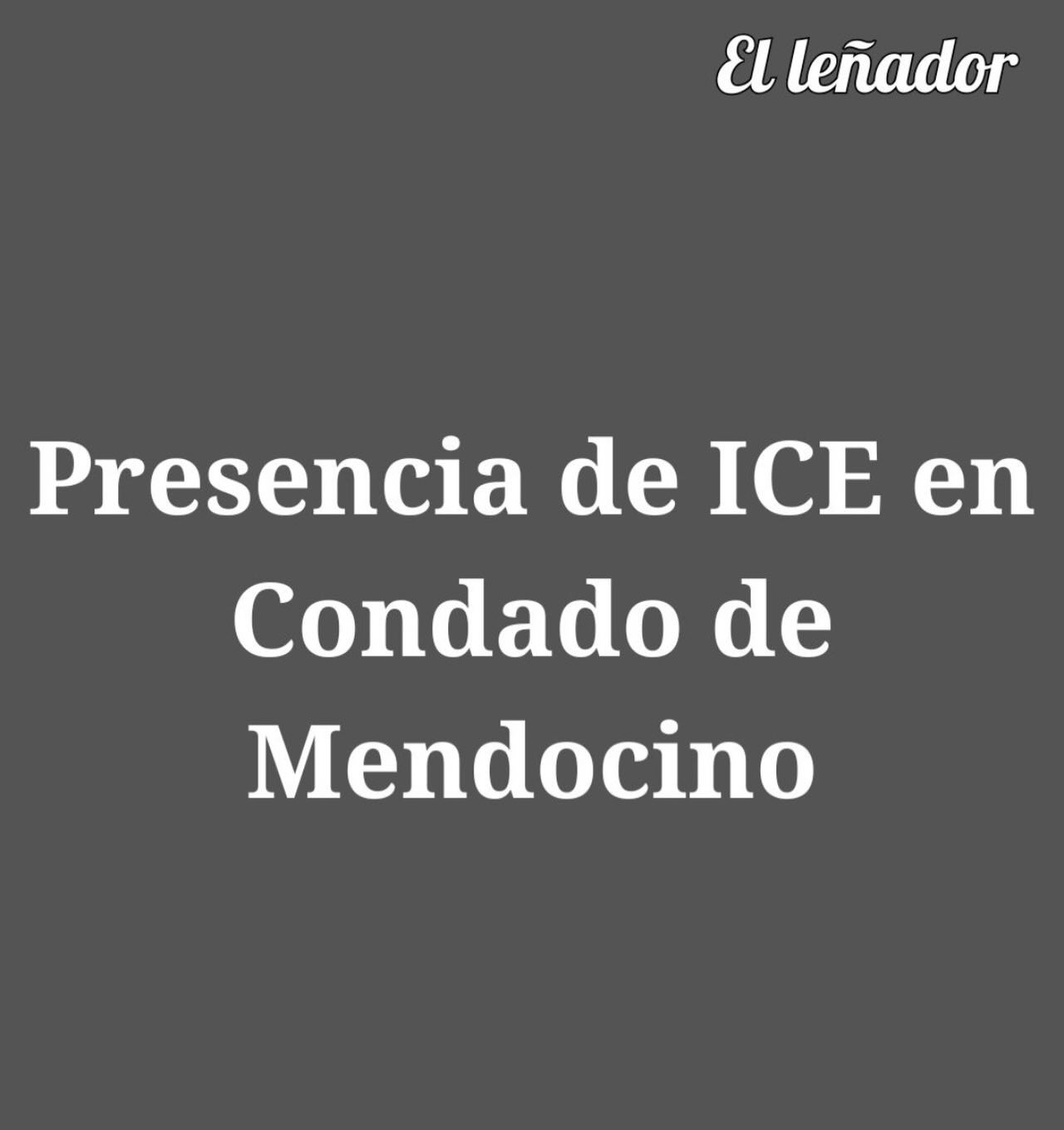 Centro del Pueblo confirmó los avistamientos sobre la presencia de Immigration and Customs Enforcement (ICE) en Willits, Condado de Mendocino, el viernes 1 de mayo.

Centro del Pueblo, una organización local dedicada a servir a las comunidades indígenas migrantes estableció una línea directa (707)200-8091 para verificar avistamientos de ICE en la zona costera del norte. El 1 de mayo, publicaron un comunicado en su Instagram @centrodelpueblo, confirmando la presencia de ICE en Willits, a unas tres horas del Condado de Humboldt. 

“Invitamos a todes a mantener la calma, mantenerse informados y conectados”, decía el caption de su publicación.

Tras el informe, Cal Poly Humboldt envió un correo electrónico a todo el campus para informar a la comunidad de la noticia y proporcionar instrucciones sobre qué hacer si hay presencia de ICE en el campus.

“El Community Resilience Steering Group de la Universidad estan monitoreando activamente la situacion y deseamos reiterar que, en caso de actividad del ICE en nuestro campus o en nuestra comunidad la Universidad compartirá información verificada y oportuna a través de los canales oficiales de la Universidad, incluyendo los mensajes de texto directos”, indicaba el correo electrónico.

Si alguien ve a ICE en el campus debe notificar de inmediato a laInterim Associate Vice President y Chief Human Resources Officer Michelle Caisse a (707)826-4501 o michelle.caisse@humboldt.edu, o al Title IX Coordinator & DHR Prevention Administrator David Hickcox a (707)826-5177 o david.hickcox@humboldt.edu. Si ninguno de los administradores está disponible, comuníquese con el Departamento de Policía de la Universidad (707) 826-555.

Historia por Mia Costales y traducido por Erandi Hernández Aguilar
