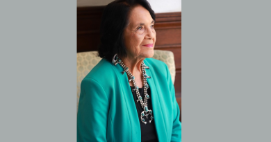 Delores Huerta courtesy of her website.
