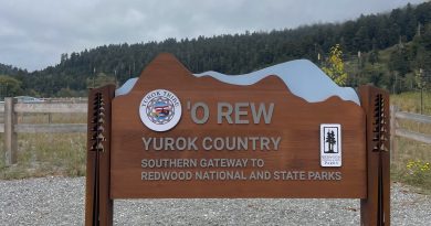 La tribu Yurok restaurará 125 acres y abre el camino ‘O Rew Redwoods Gateway cerca de Orick